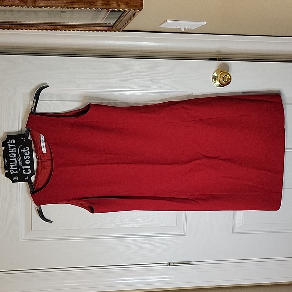 Peter Nygard Red Dress Sleeveless M